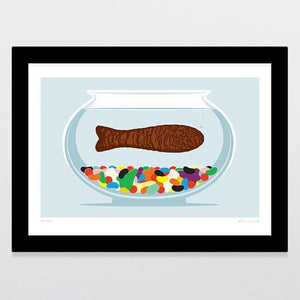 Pet Fish Art Print-Glenn Jones Art