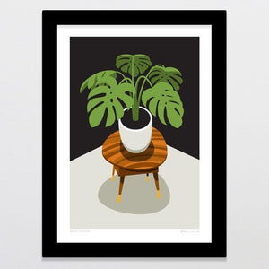 Retro Corner Art Print-Glenn Jones Art