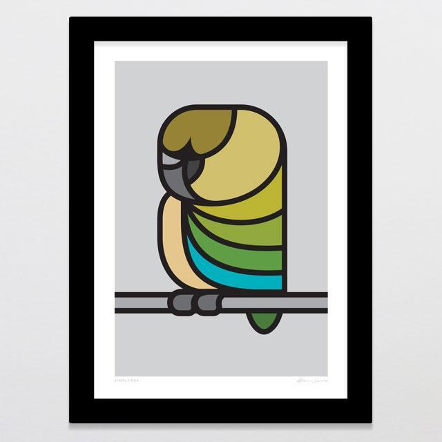 Simply Kea Art Print Art Print-Glenn Jones Art