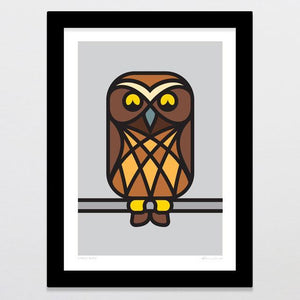 Simply Ruru Art Print-Glenn Jones Art