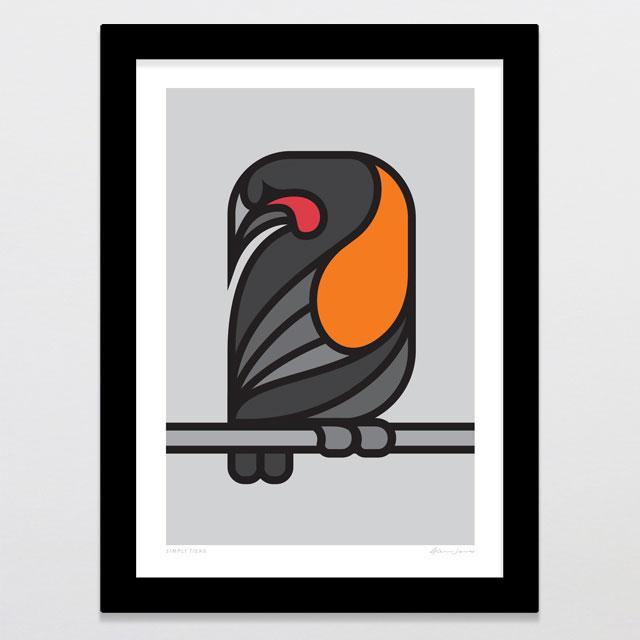 Simply Tieke Art Print-Glenn Jones Art