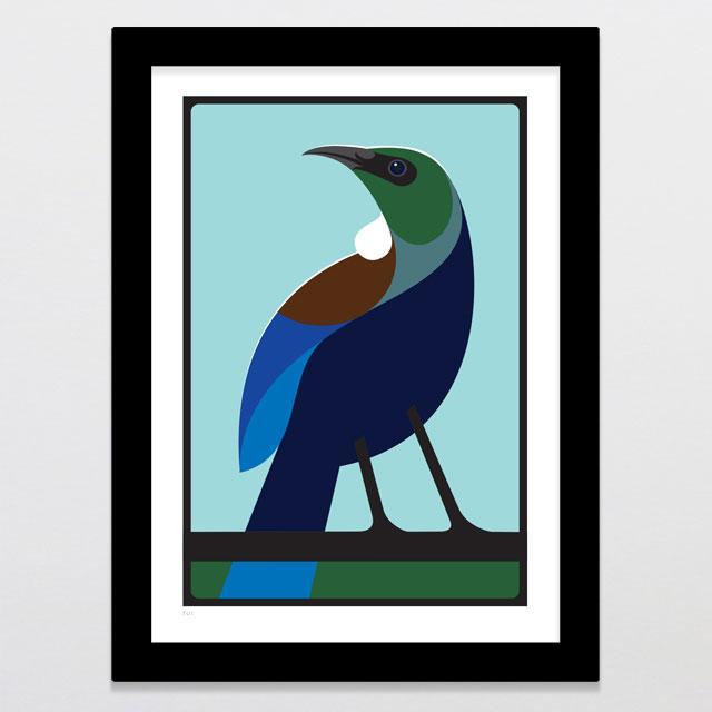 Tui Art Print-Glenn Jones Art