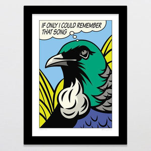 Urban Tui Art Print-Glenn Jones Art
