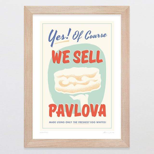 Glenn Jones Art Essentials Art Print Art Print A4 Print / Raw Oak Frame