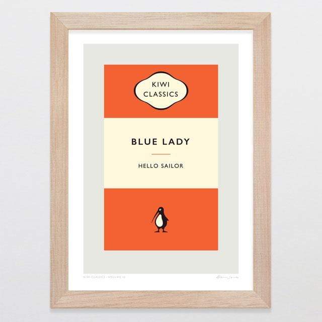 Glenn Jones Art Kiwi Classics Volume 10 Art Print Art Print A4 Print / Raw Oak Frame
