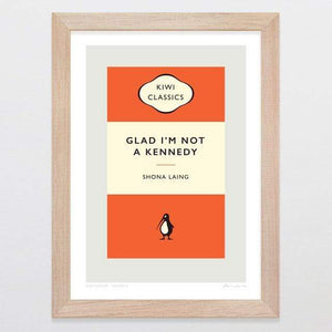 Glenn Jones Art Kiwi Classics Volume 4 Art Print Art Print A4 Print / Raw Oak Frame