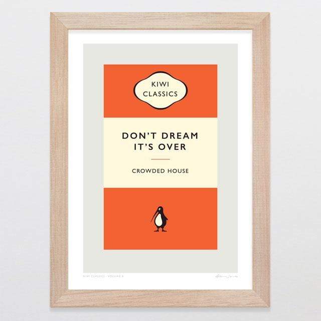 Glenn Jones Art Kiwi Classics Volume 6 Art Print Art Print A4 Print / Raw Oak Frame