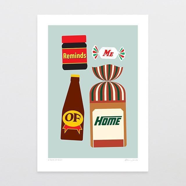 A Taste Of Kiwi Art Print-Glenn Jones Art