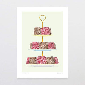 Glenn Jones Art Afternoon Tea Art Print Art Print A4 Print / Unframed