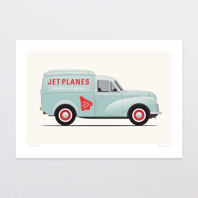 Glenn Jones Art Air Freight Art Print Art Print A4 Print / Unframed