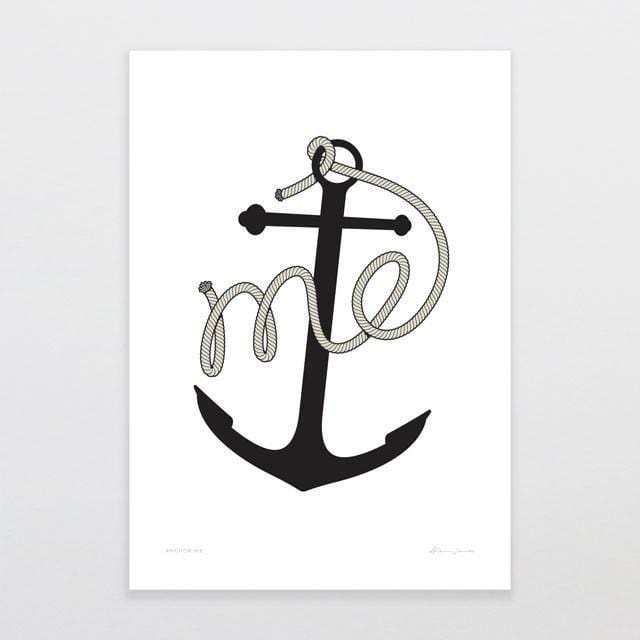 Anchor Me Art Print-Glenn Jones Art