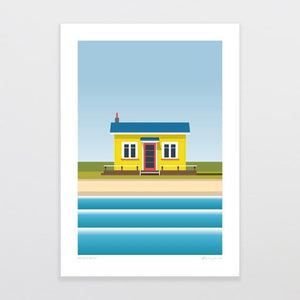 Glenn Jones Art Bright Bach Art Print Art Print A4 Print / Unframed