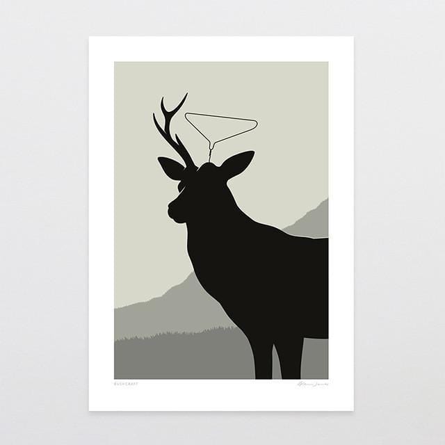 Bushcraft Art Print-Glenn Jones Art