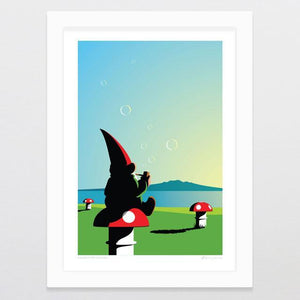 Devonport Gnome Art Print-Glenn Jones Art