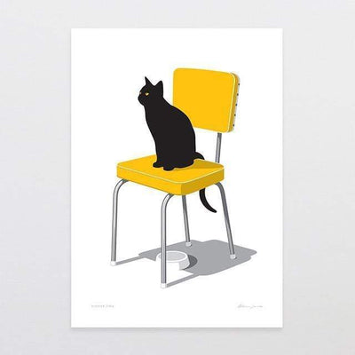 Dinner Time Art Print