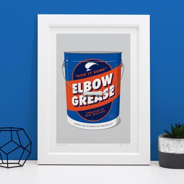 Elbow Grease Art Print-Glenn Jones Art