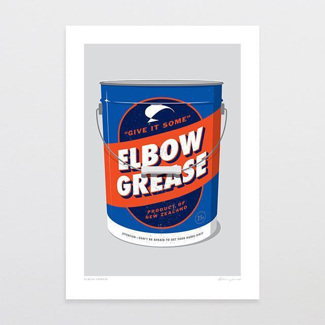 Elbow Grease Art Print-Glenn Jones Art