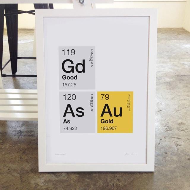 Elementary Art Print-Glenn Jones Art