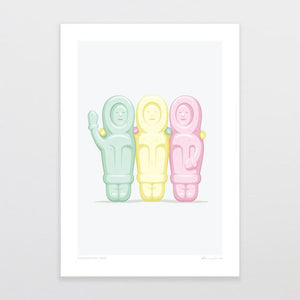 Glenn Jones Art Exploration Team Art Print Art Print A4 Print / Unframed