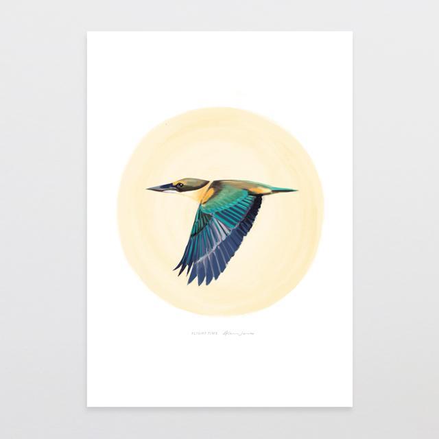 Flight Time Art Print-Glenn Jones Art