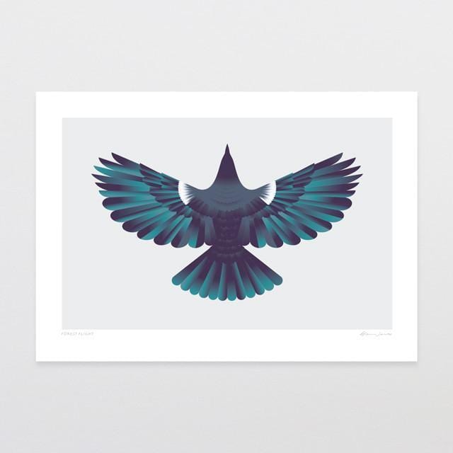 Forest Flight Art Print-Glenn Jones Art