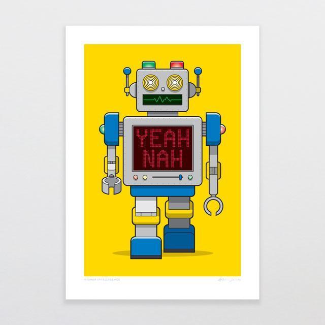 Higher Intelligence Art Print-Glenn Jones Art