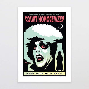 Glenn Jones Art Horror Story Art Print Art Print A4 Print / Unframed