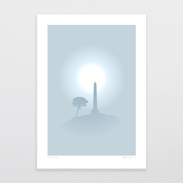 In The Mist Art Print-Glenn Jones Art