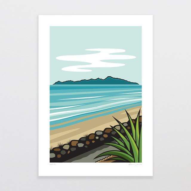 Glenn Jones Art Kapiti Art Print Art Print A4 Print / Unframed