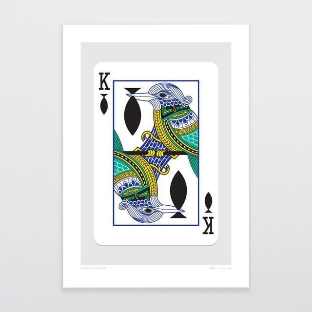 King Of Fishers Art Print-Glenn Jones Art