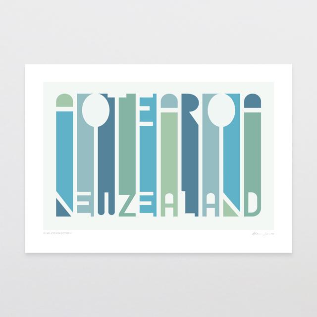 Glenn Jones Art Kiwi Connection Art Print Art Print A4 Print / Unframed