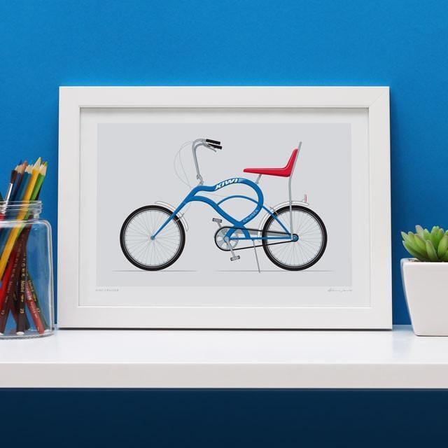 Kiwi Cruiser Art Print-Glenn Jones Art