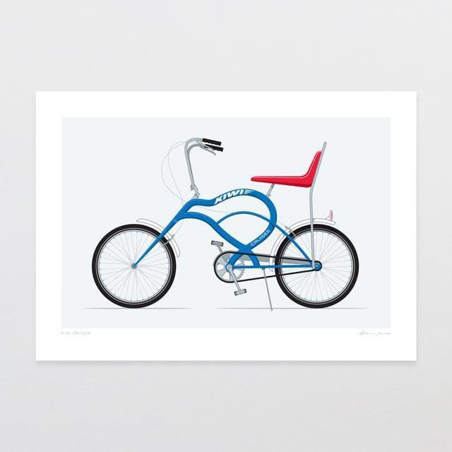 Kiwi Cruiser Art Print-Glenn Jones Art