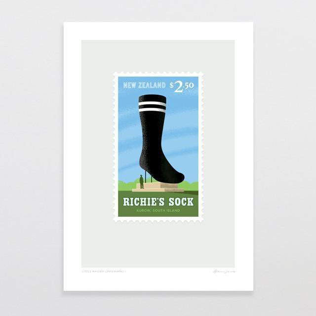 Little Known Landmark 1 Art Print-Glenn Jones Art