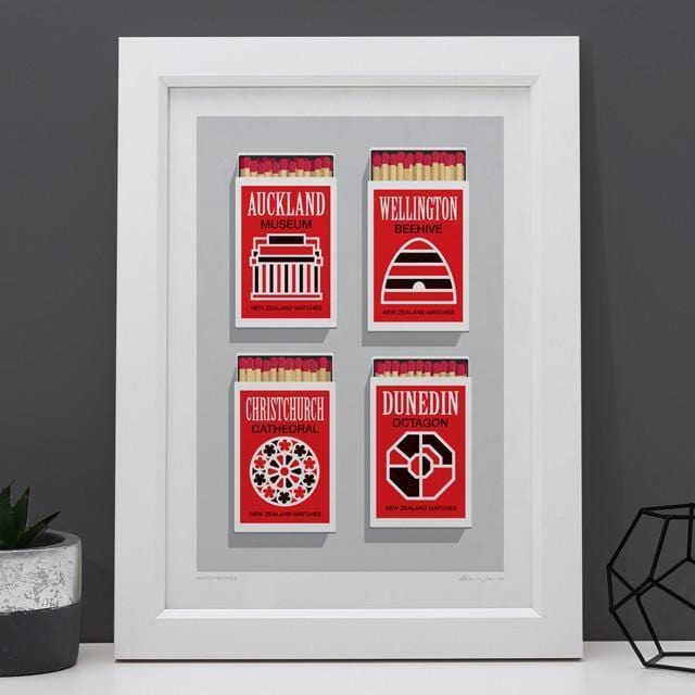 Matchboxes Art Print-Glenn Jones Art