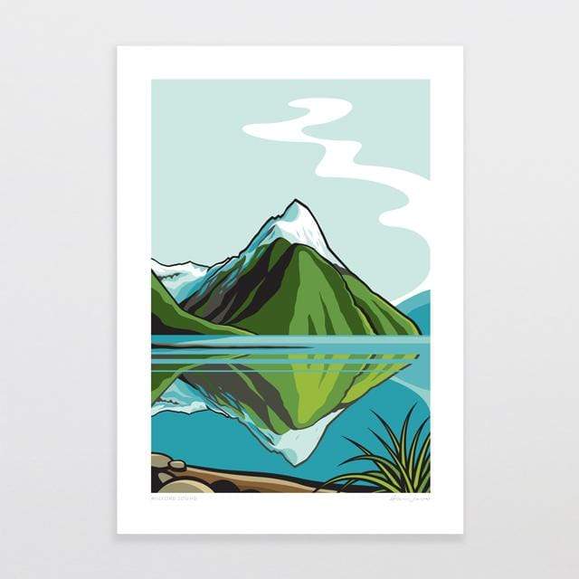 Milford Sound Art Print