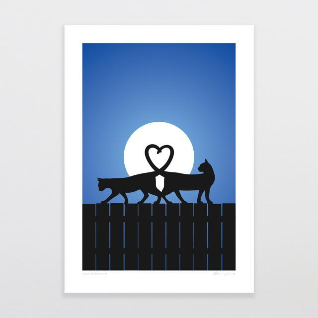 Moonlighting Art Print-Glenn Jones Art