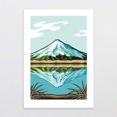Mount Taranaki Art Print