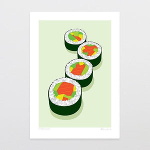 National Dish Art Print-Glenn Jones Art