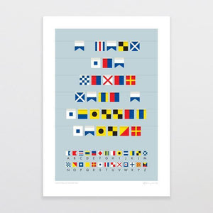 Nautically Speaking Art Print-Glenn Jones Art