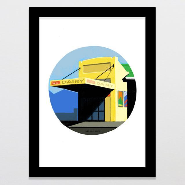 Old Dairy Art Print-Glenn Jones Art