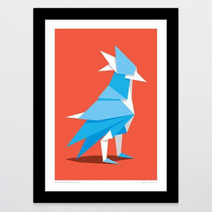 Origami Ornithology Art Print-Glenn Jones Art