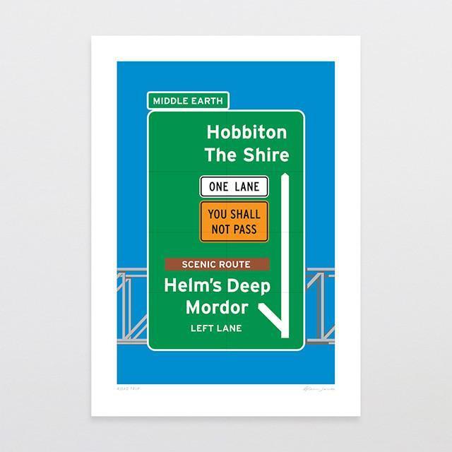 Road Trip Art Print-Glenn Jones Art
