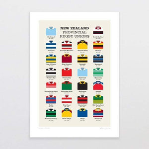 Glenn Jones Art Rugby Unions Art Print Art Print A4 Print / Unframed