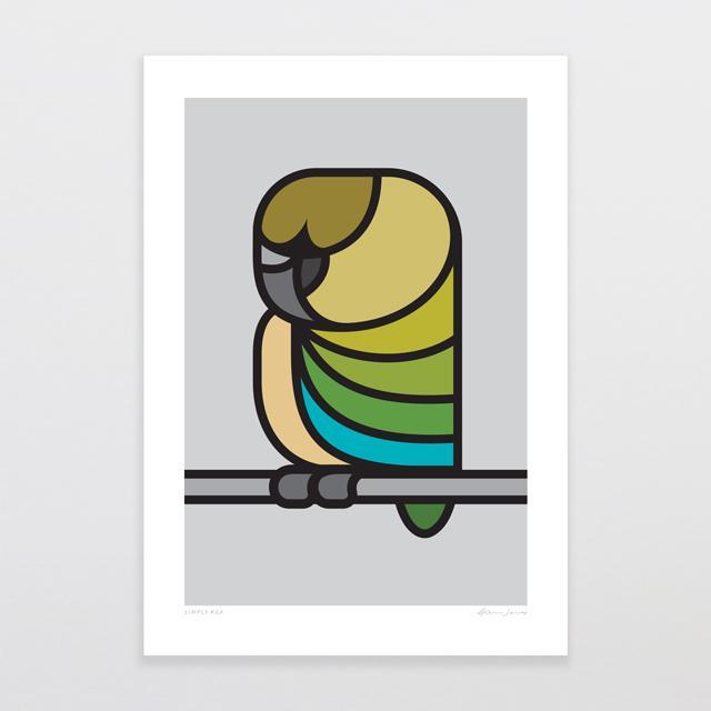 Simply Kea Art Print Art Print-Glenn Jones Art