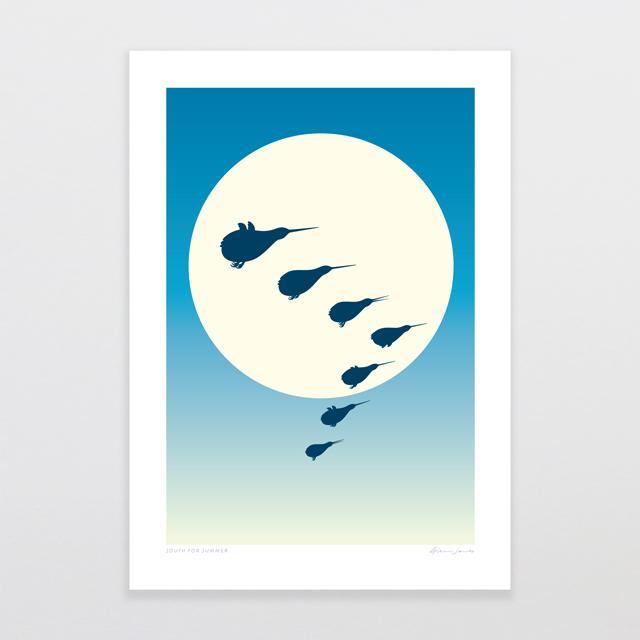 South For Summer Art Print-Glenn Jones Art
