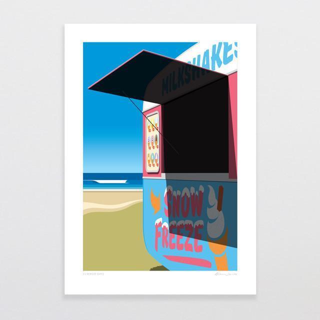 Summer Days Art Print-Glenn Jones Art