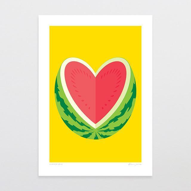 Summer Love Art Print-Glenn Jones Art