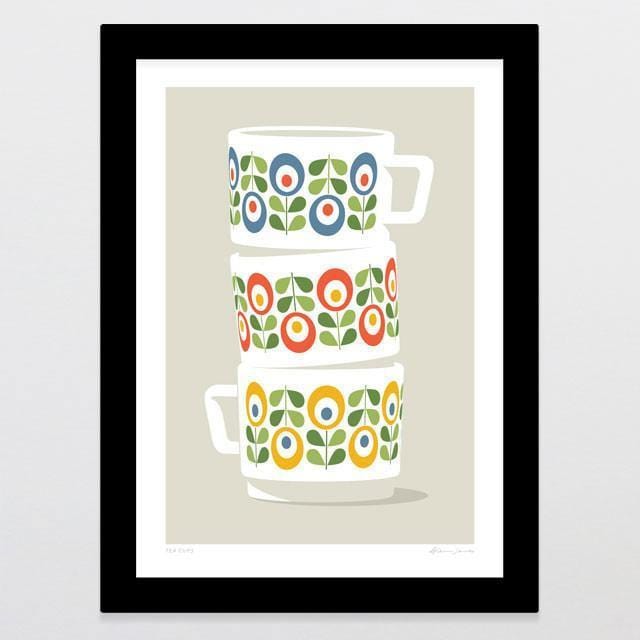 Tea Cups-Glenn Jones Art