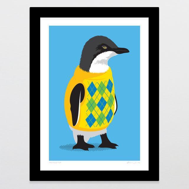 Trendsetter Boy Art Print-Glenn Jones Art